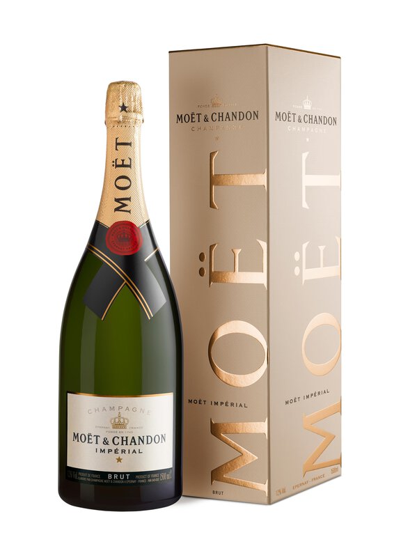 Szampan Moet&Chandon Brut Champagne 0,75L+Karton